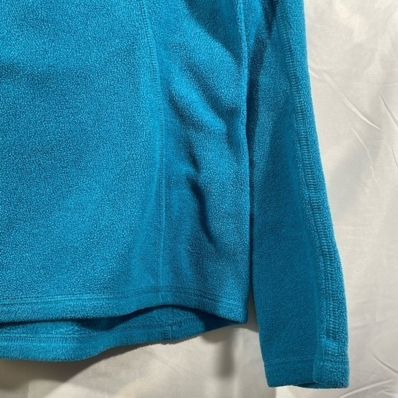The North Face Fleece Womens Long Sleeve Quarter Zip Mock Neck Outdoor Sz Small - Picture 5 of 8